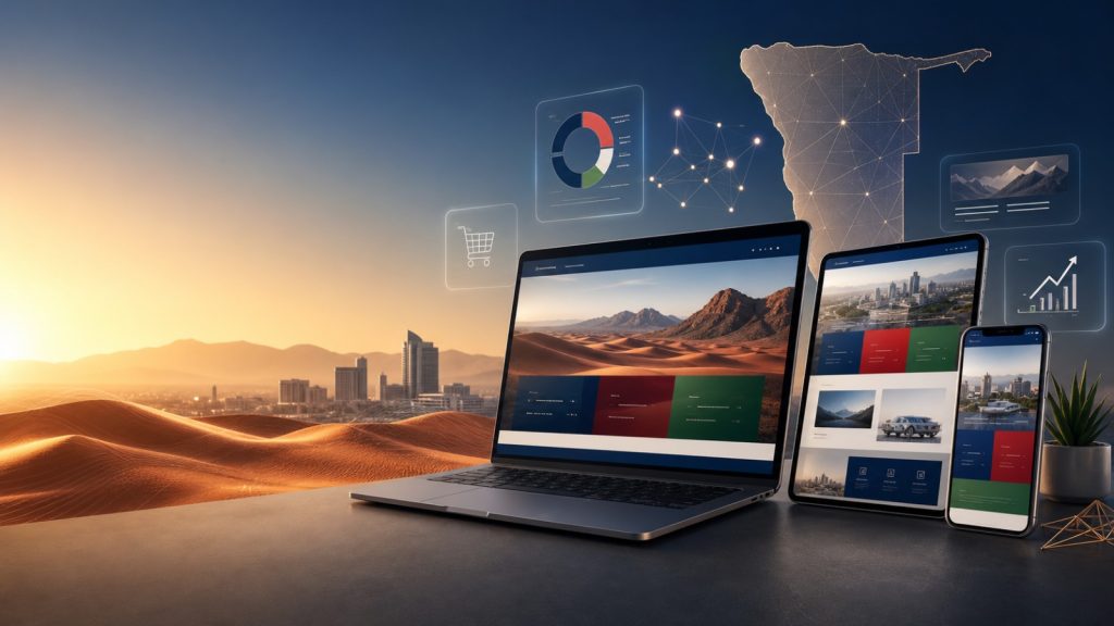 Professional website design for Namibian businesses