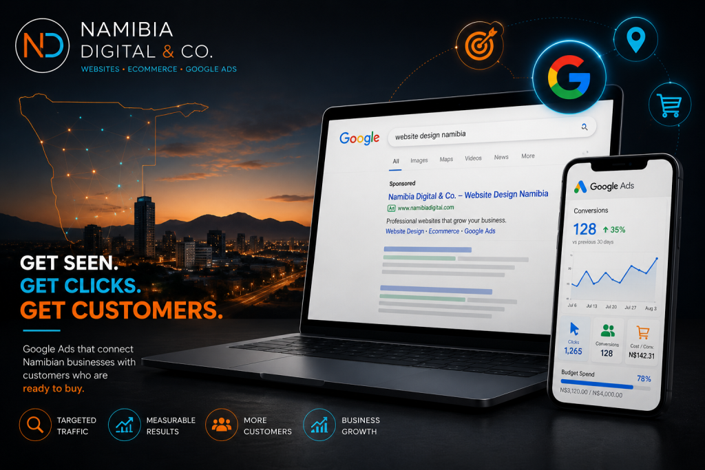 Google Ads for Namibian businesses